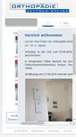 Mobile Screenshot of orthopaedie-speyer.de